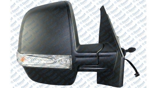 ART M001.1376 Dis Dikiz Aynasi Mekanik Sinyalli Çift Cam Sag Fiat-Opel Doblo 10->